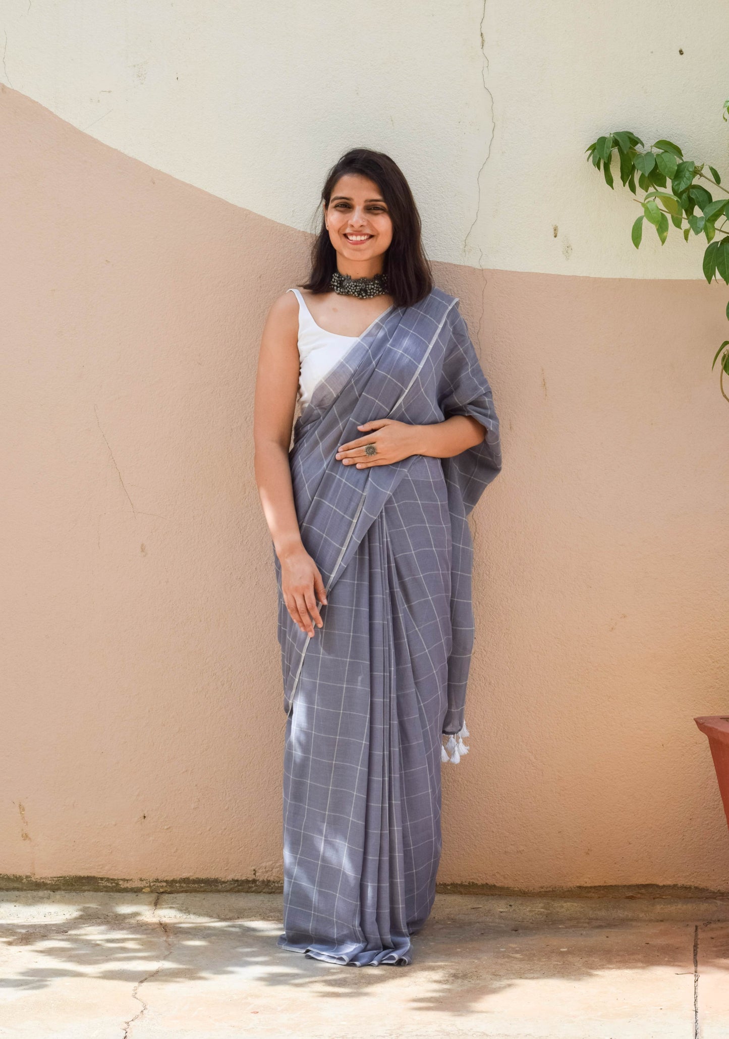 Elegant Grey Check