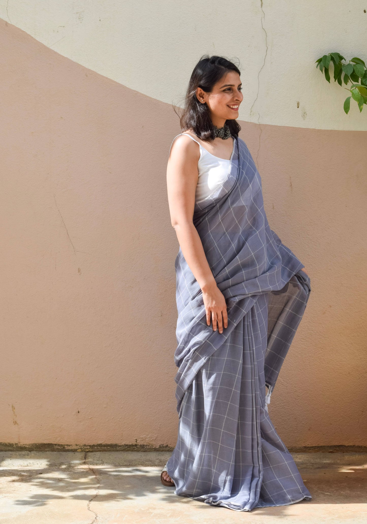 Elegant Grey Check