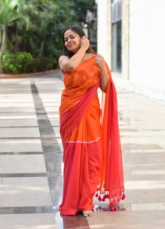 Gulabi Orange Adha Adha