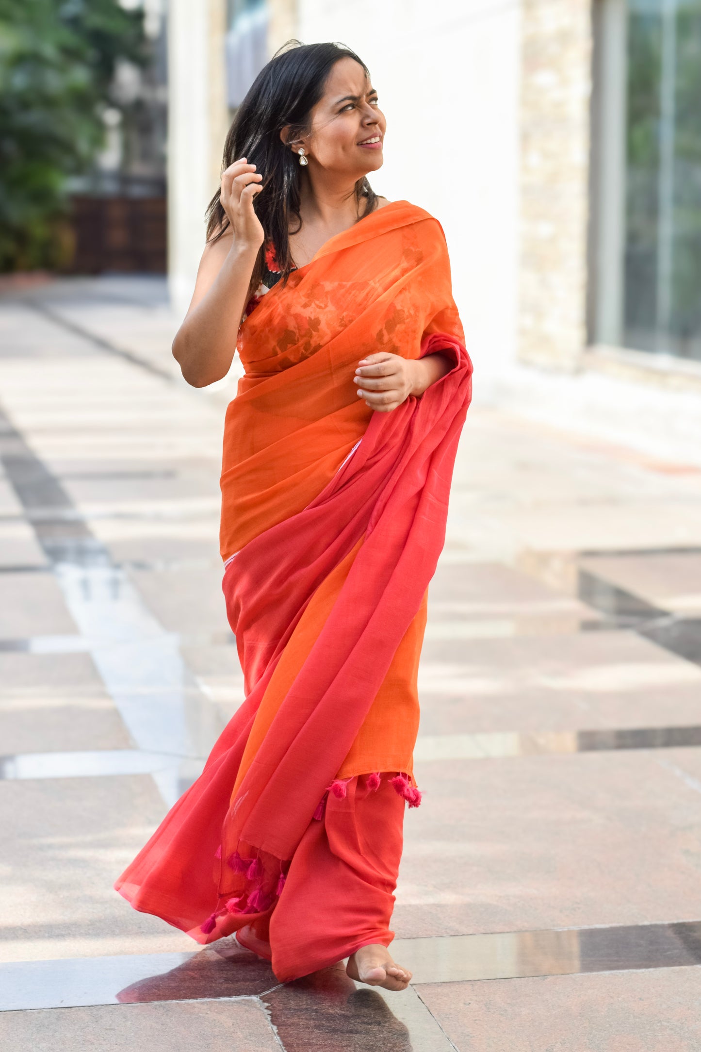 Gulabi Orange Adha Adha